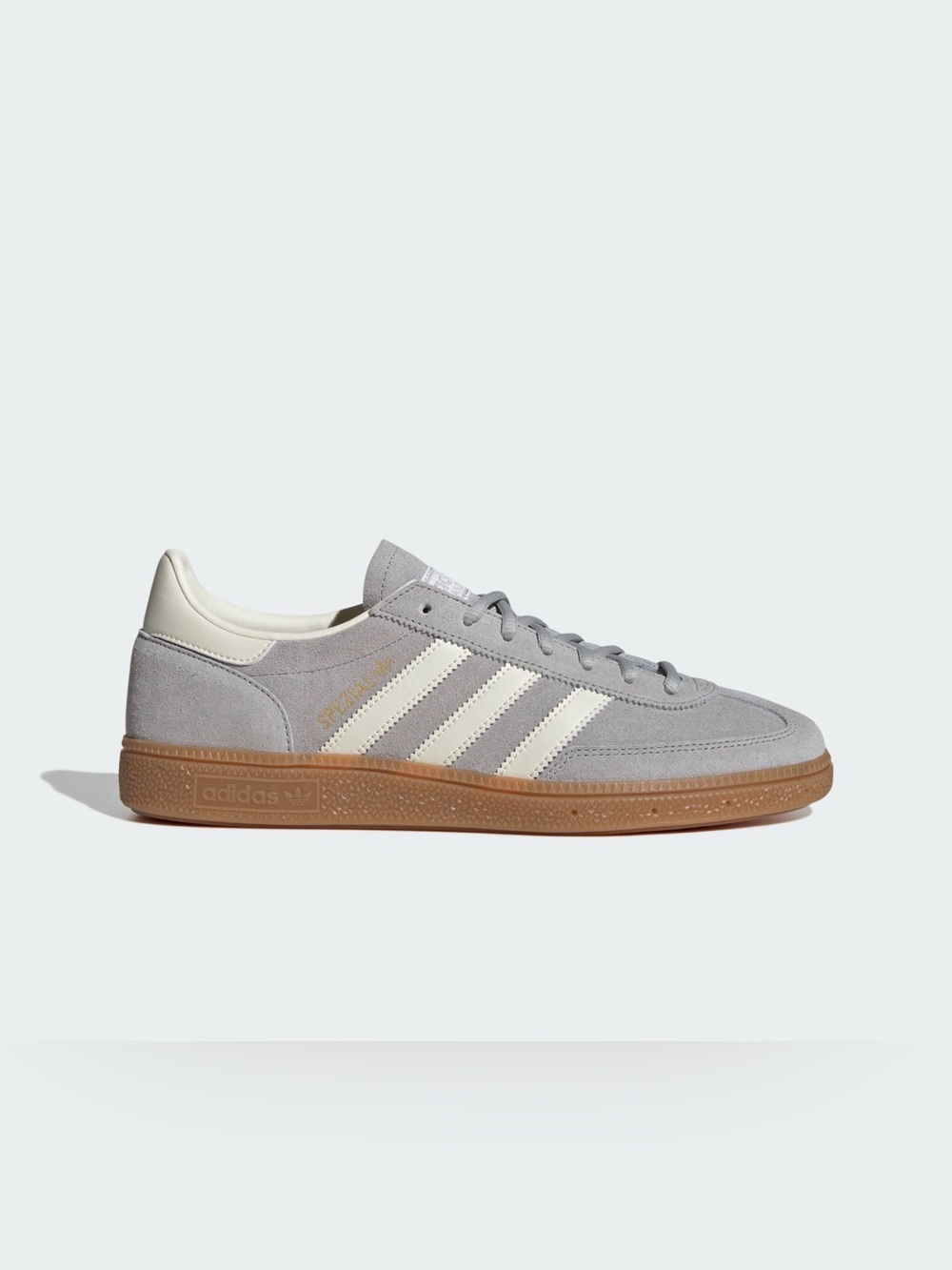 Adidas Handball Spezial IF7086 Grey Two Cream White Gum Men’s 9.5 NWT